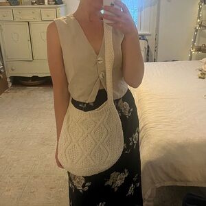 Knit Sweater Crossbody